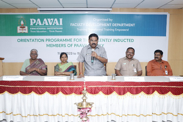 Six Day Orientation Programme