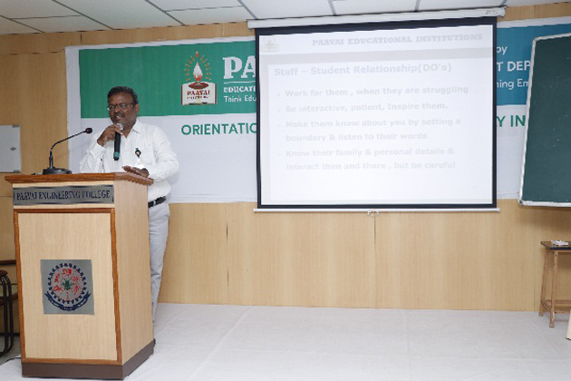 Six Day Orientation Programme