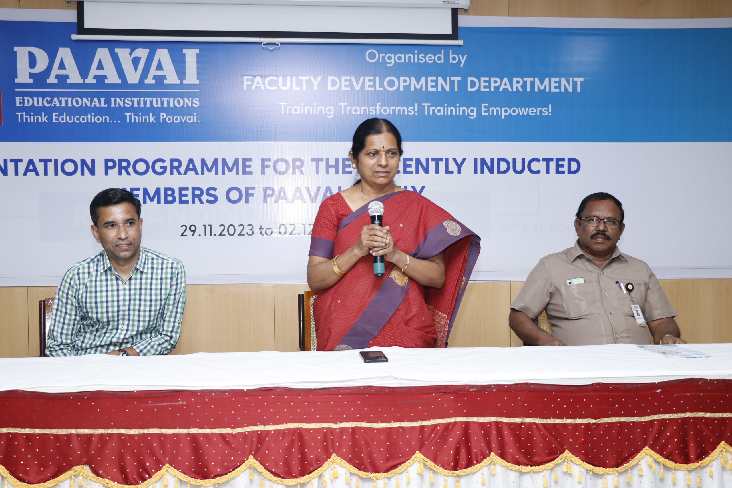 PEC Organized a Training Programme