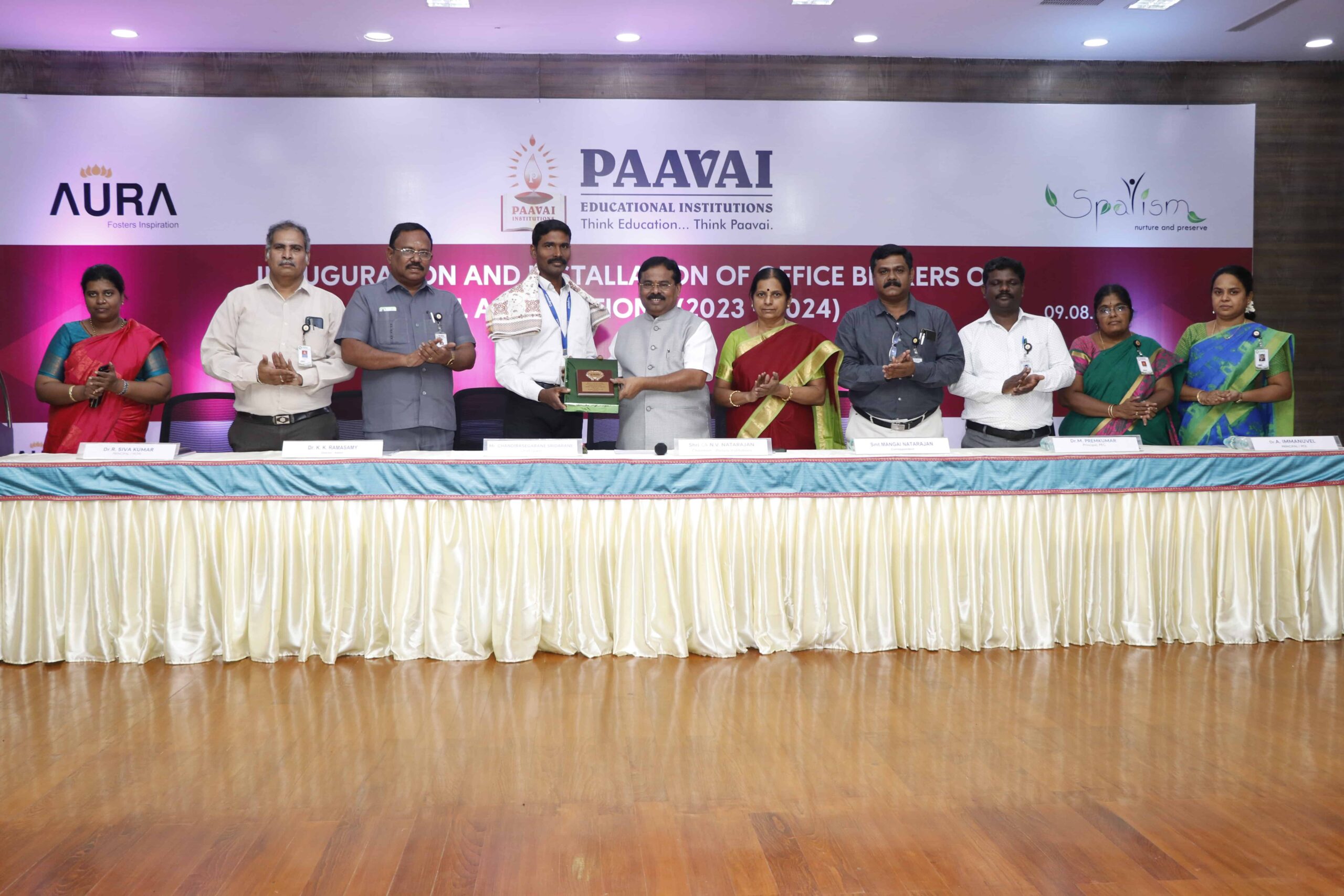 Inauguration and Installation of Office Bearers